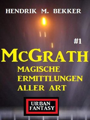 cover image of McGrath 1--Magische Ermittlungen aller Art